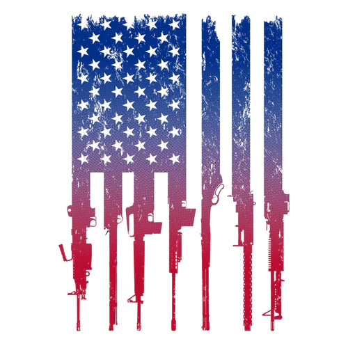 USA Rifle Flag