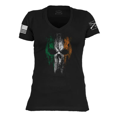 Women's Irish Reaper V-Neck tee