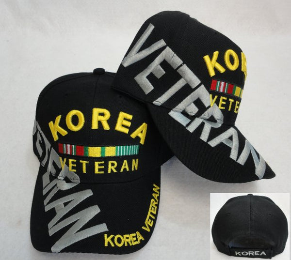 Korea Veteran Hat Embroidered down Brim