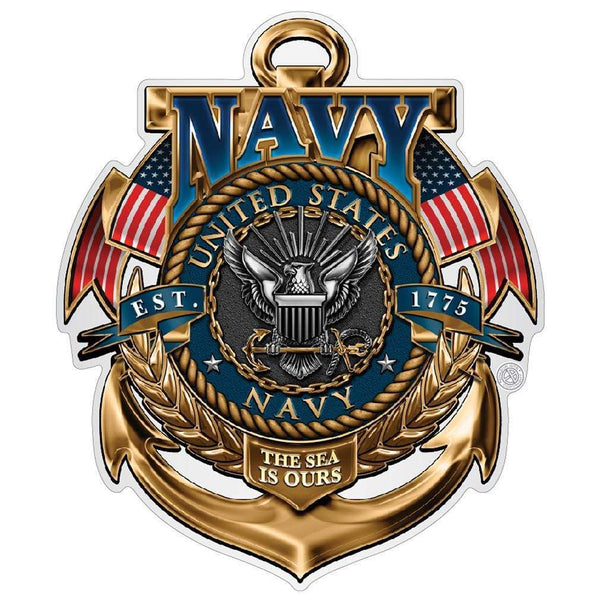 Navy Decal