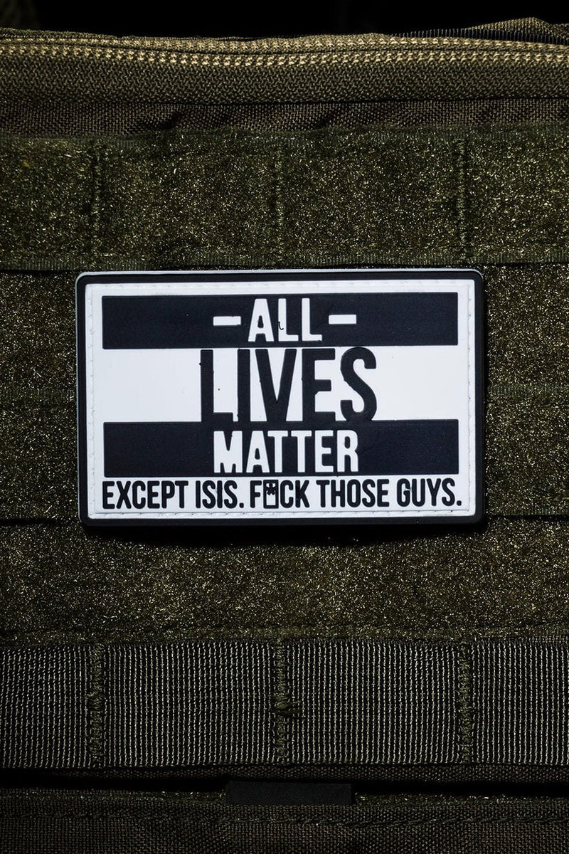 All Lives Matter PVC Patch