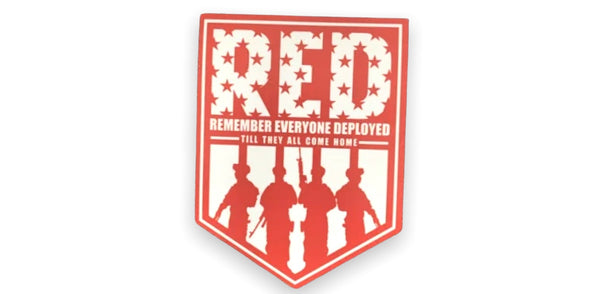 R.E.D. Shield Decal