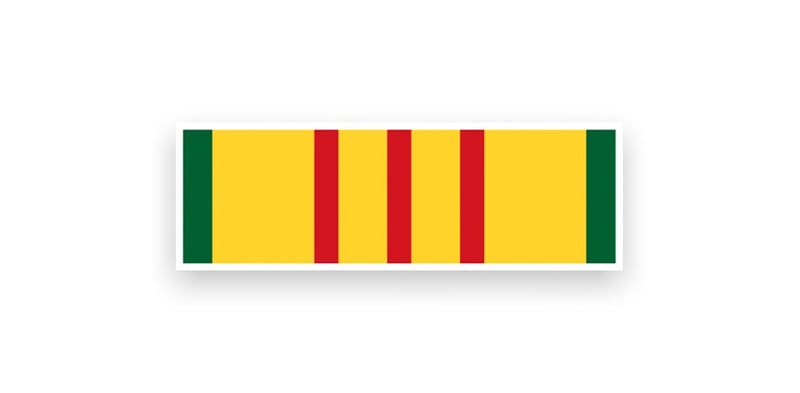 Vietnam Campaign Ribbon Decal