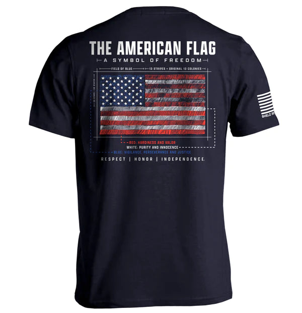 The American Flag- A Symbol Of Freedom Tee