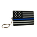 Thin Blue Line Keychain