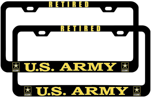U.S. Army Retired License Cover
