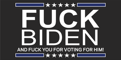 Anti Biden Sticker
