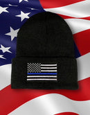 Thin Blue Line Beanie