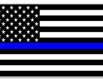 Police Thin Blue Line Decal