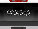 We the People Vinyl Decal