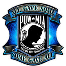 POW*MIA Blue Decal