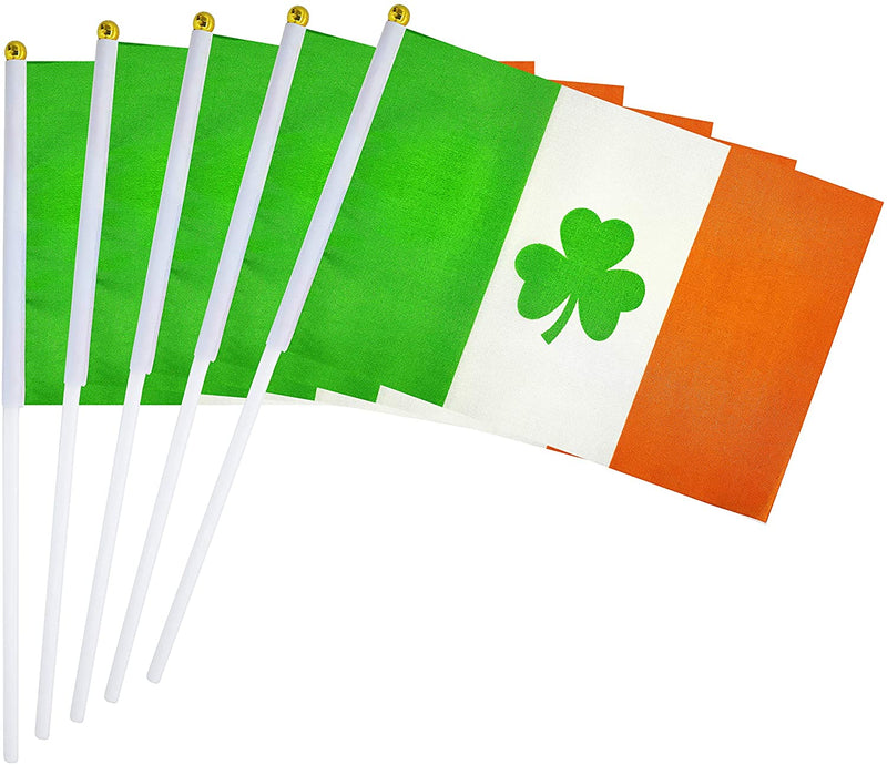 Ireland Shamrock Flag small