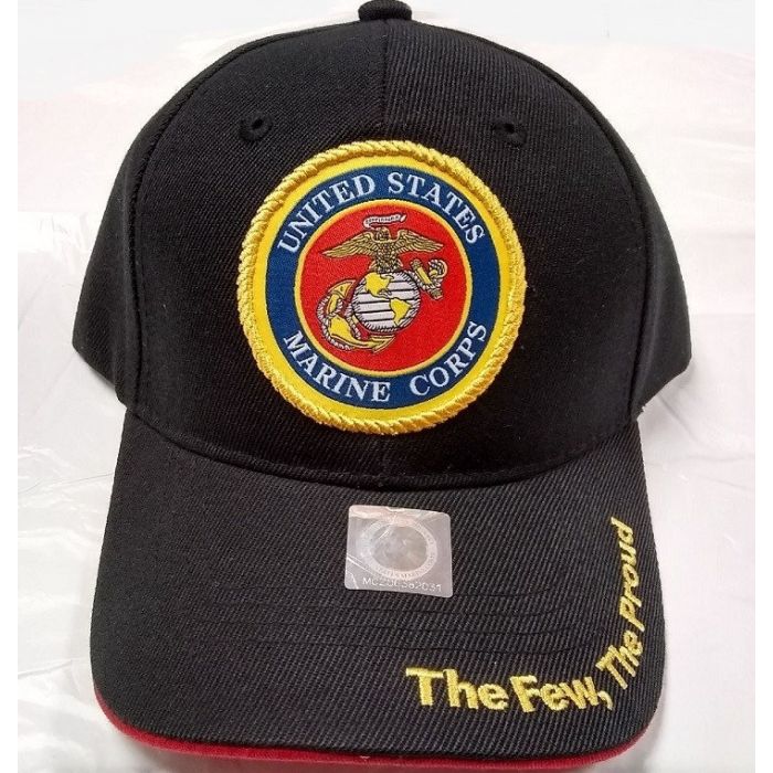US Marine Corps Hat w/ Seal (Black)