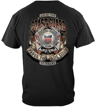 COAST GUARD PROUD TO HAVE SERVED TEE