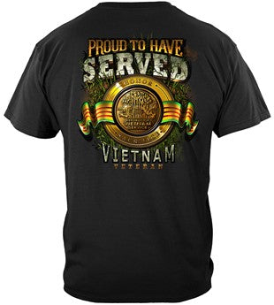 VIETNAM PROUD TO HAVE SERVED TEE